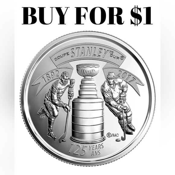 money Other - 2017 Canada 25 Cents 125 Anniversary Hockey Stanley Cup Coin Uncirculated Money